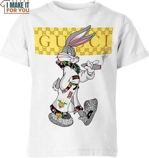 fake gucci bugs bunny|bugs bunny wearing gucci.